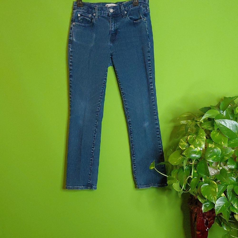 Levi's 505  Blue Straight Leg Jeans, Sz. 6